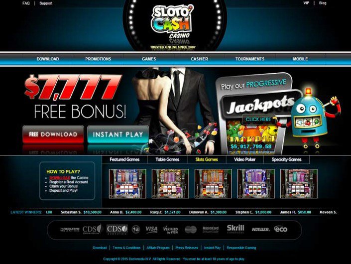 Sloto Cash Casino Review