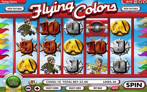 Flying Colors Slot Machine Review