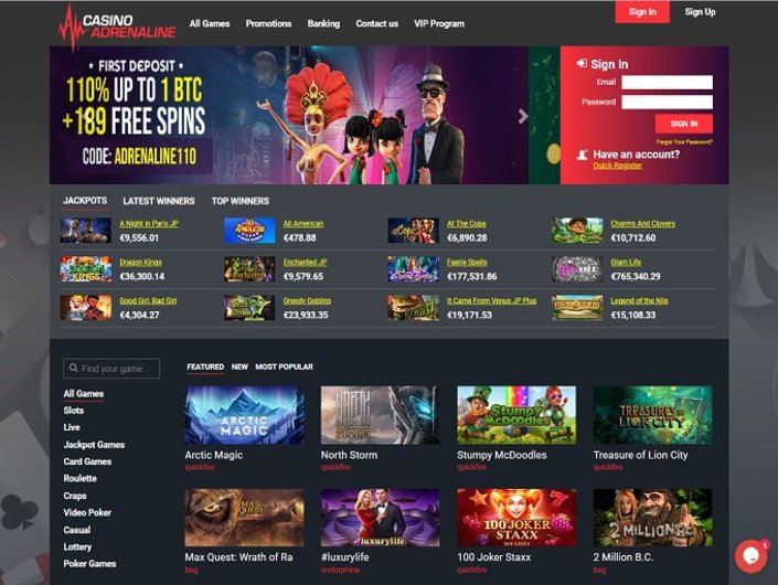 Casino Adrenaline Review
