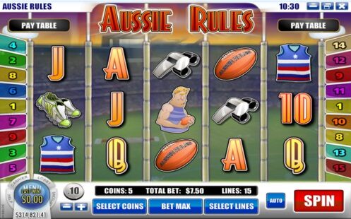 Aussie Rules Rival Slot Machine Review